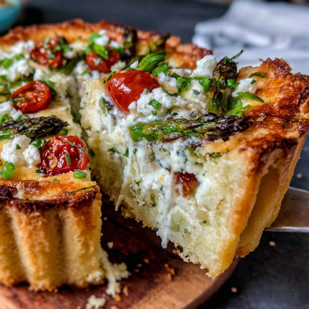 Savory Spring Veggie Quiche