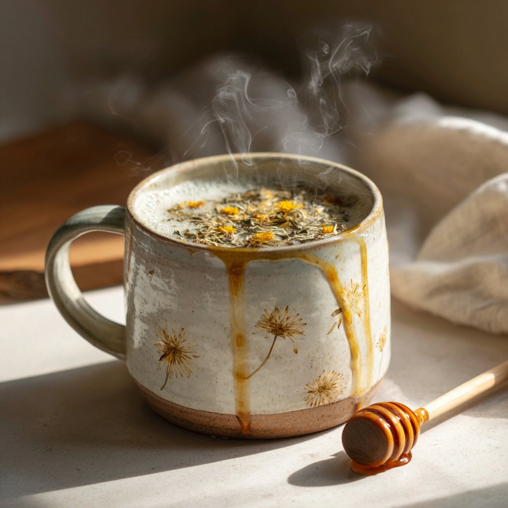 Herbal Dandelion and Honey Brew