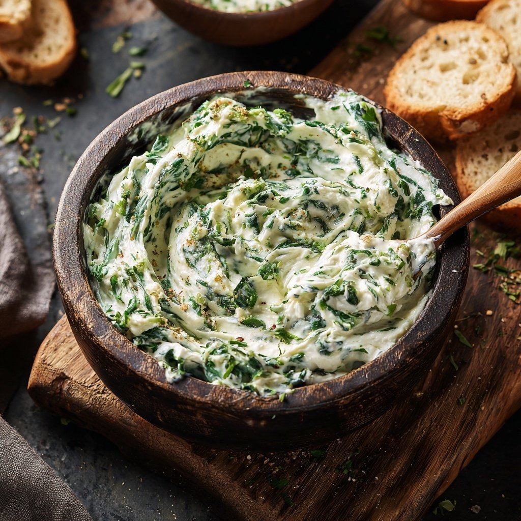 Savory Spinach Yogurt Dip